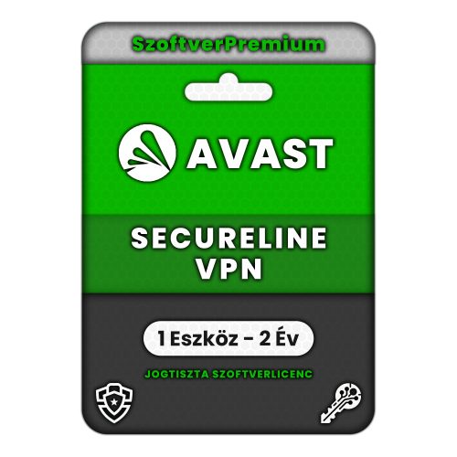 Avast SecureLine VPN (1 Eszköz - 2 Év)