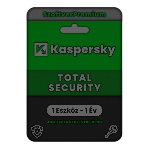 Kaspersky Total Security (1 Eszköz - 1 Év)