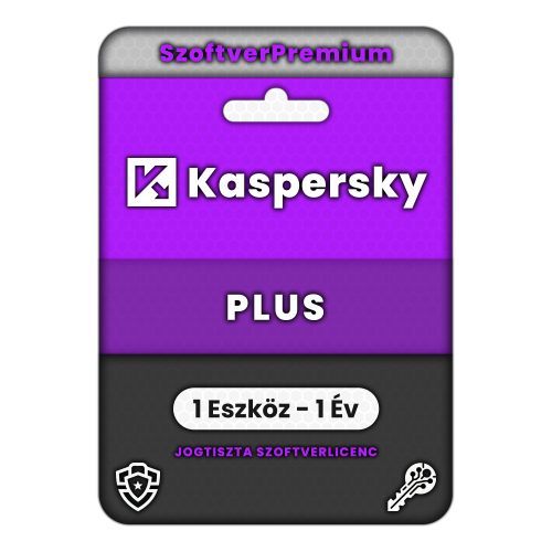Kaspersky Plus (1 Eszköz - 1 Év)