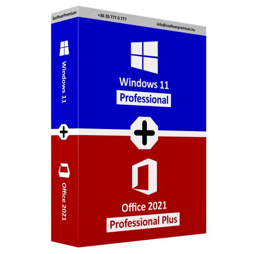 Csomag (Windows 11 Professional + Office 2021 Professional Plus)