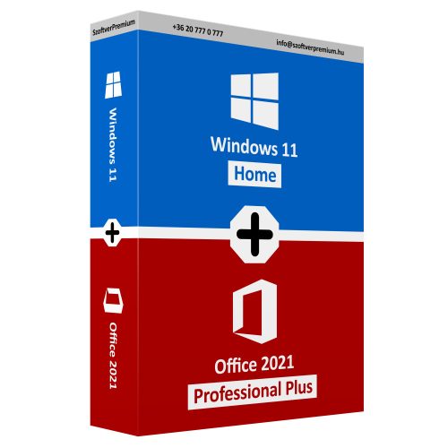 Csomag (Windows 11 Home + Office 2021 Professional Plus)