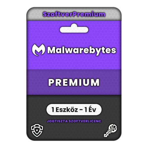 Malwarebytes Premium (1 Eszköz - 1 Év)