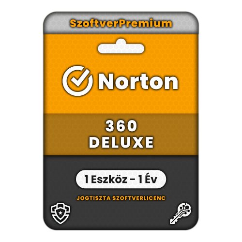 Norton 360 Deluxe (1 Eszköz - 1 Év)
