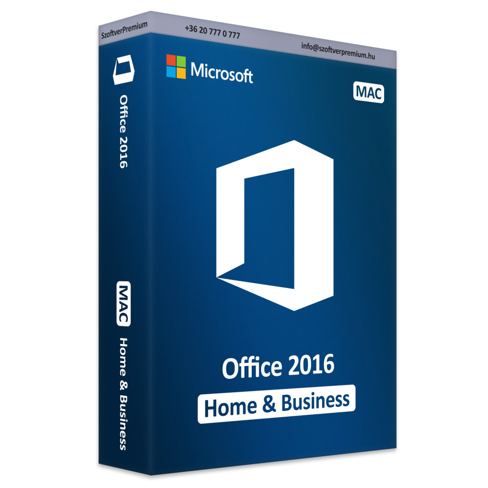 Image of Office 2016 Home &amp; Business (MAC)