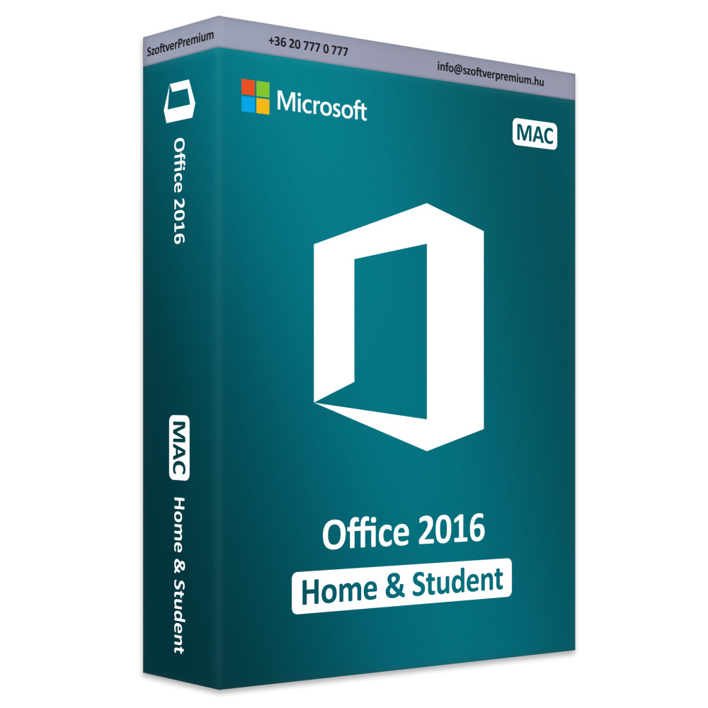 Image of Office 2016 Home &amp; Student (MAC)